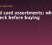 Boxed card assortments: what to check before buying - a guide from New Golden Greetings